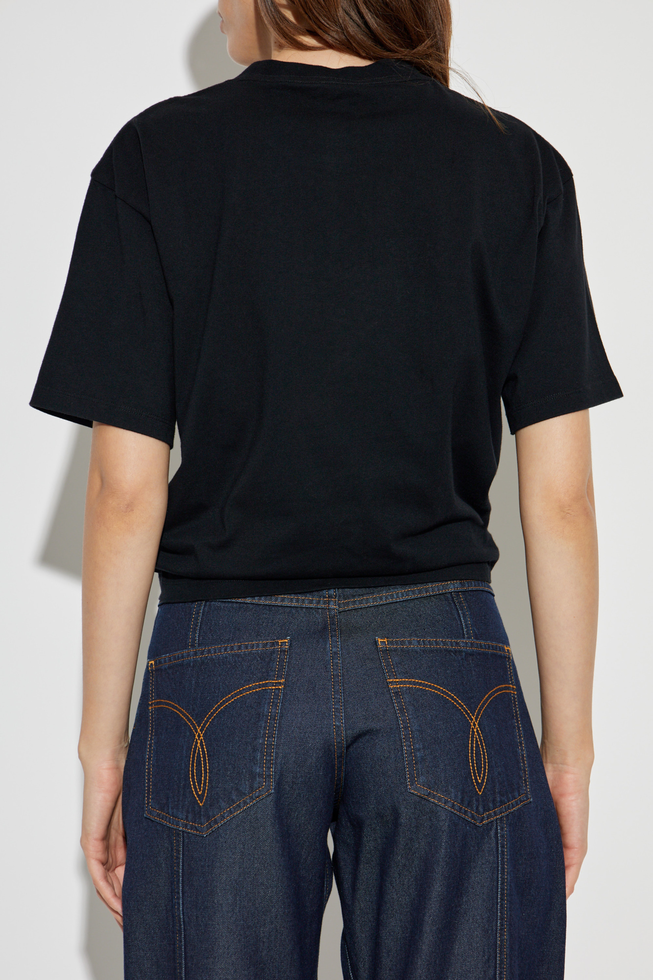 Tシャツ・カットソー VERSACE SS25 Logo print T-shirt (10133021A13401 2B510) Tシャツ・カットソー VERSACE SS25 Logo print T-shirt